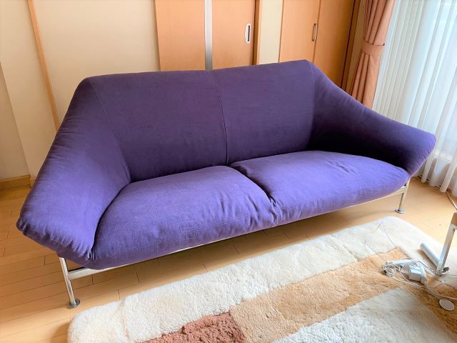 フクラ社のソファを張替えました。